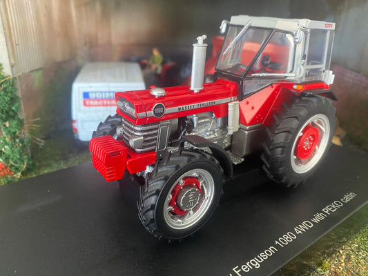 6481 Universal Hobbies Massey Ferguson 1080 with Peko Cab tractor BOXED 1:32 New Image